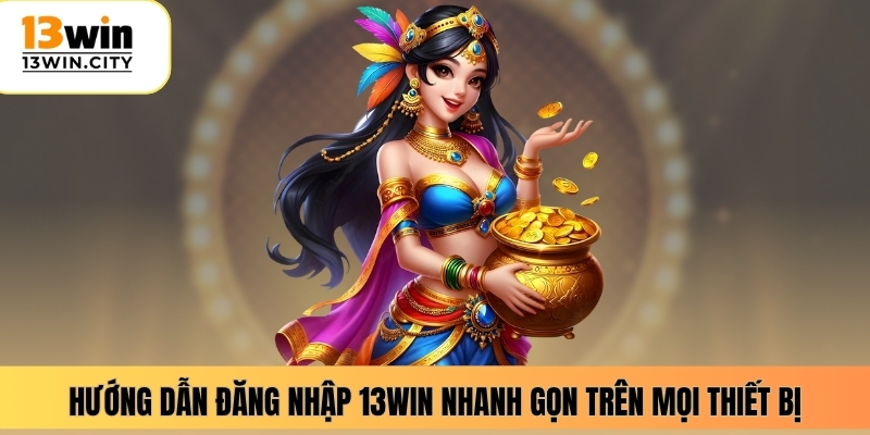 Hướng dẫn đăng nhập 13WIN nhanh gọn trên mọi thiết bị