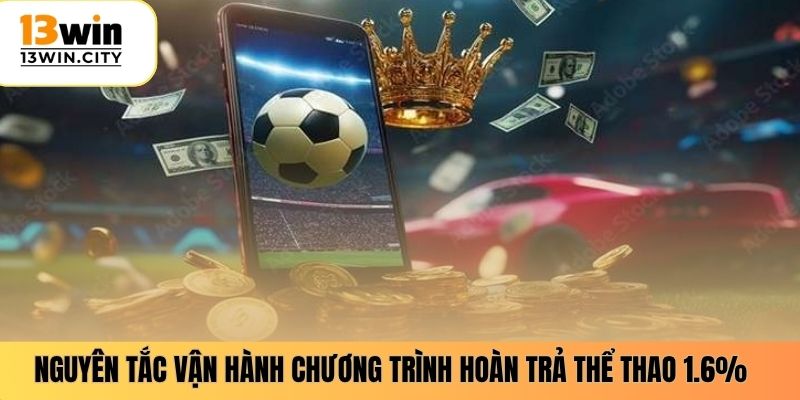 Nguyên tắc vận hành chương trình hoàn trả thể thao 1.6%